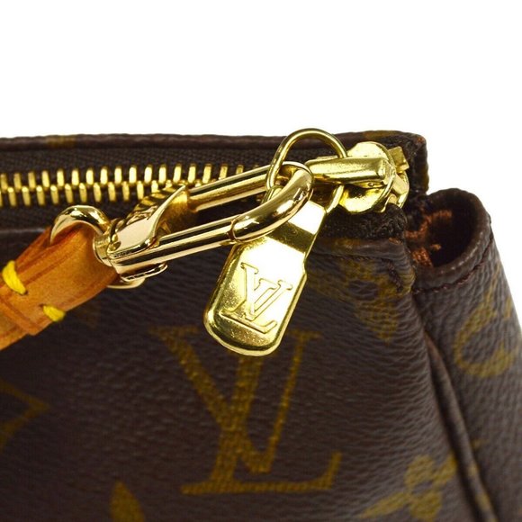 Authenticity Guarantee LOUIS VUITTON POCHETTE ACCESSOIRES HANDBAG PURSE MONOGRAM - Picture 7 of 12